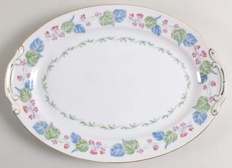 Maywood (Japan) 14" Oval Serving Platter by Dean & Kite (Japan)-1