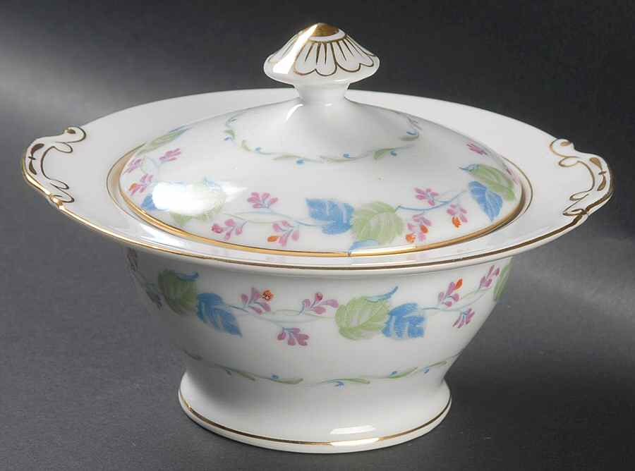 Maywood (Japan) Sugar Bowl & Lid by Dean & Kite (Japan)-1