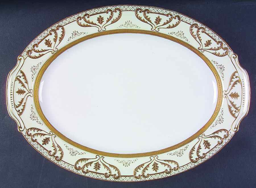 Regal (Japan) 16" Oval Serving Platter by Dean & Kite (Japan)-1