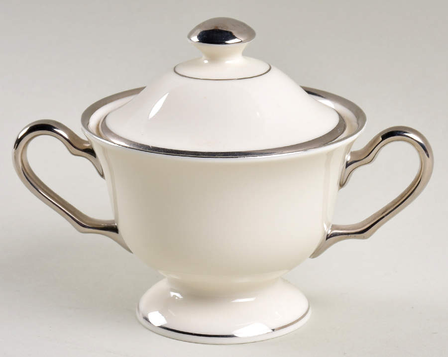 Eternity Sugar Bowl & Lid by Delcrest-1
