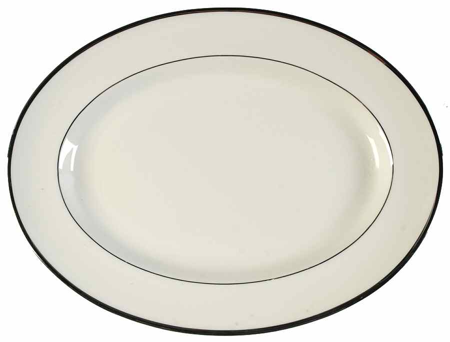 Eternity 12" Oval Serving Platter by Delcrest-1