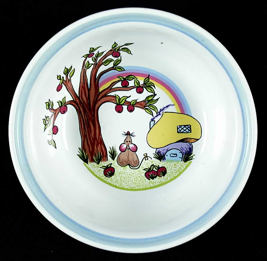 Applemouse Child's Bowl by Denby-Langley-1