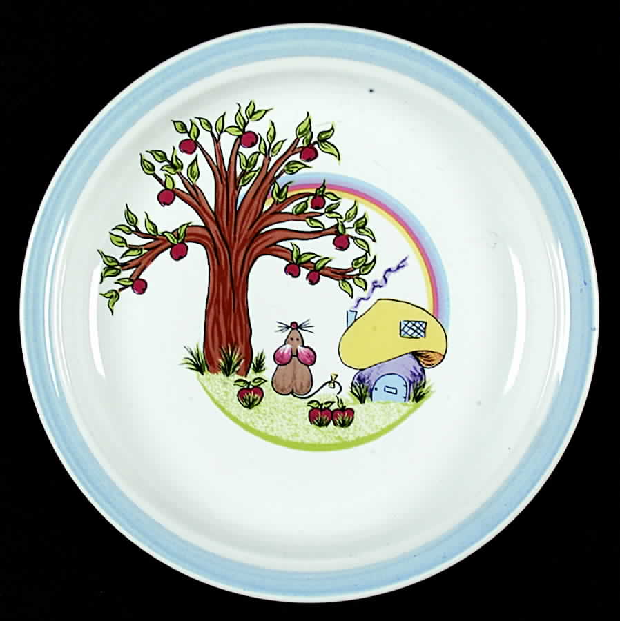 Applemouse Child's Plate by Denby-Langley-1