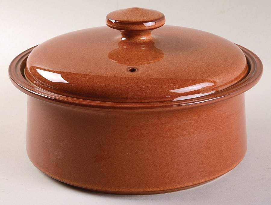 Autumn Gold 1 Qt Round Covered Casserole by Denby-Langley-1