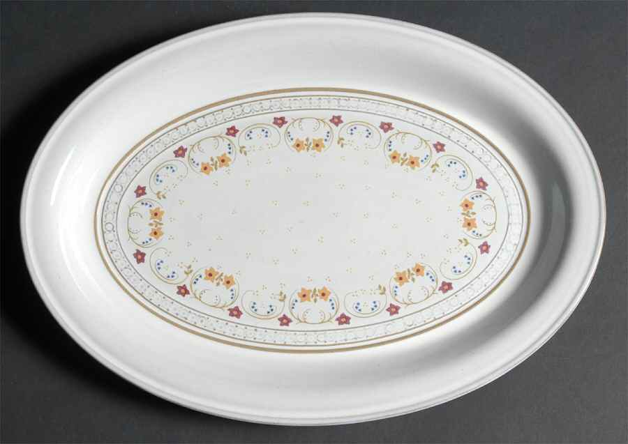 Avignon 12" Oval Serving Platter by Denby-Langley-1