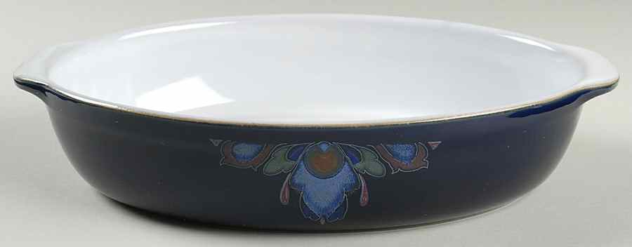 Baroque 12" Oval Baker by Denby-Langley-1