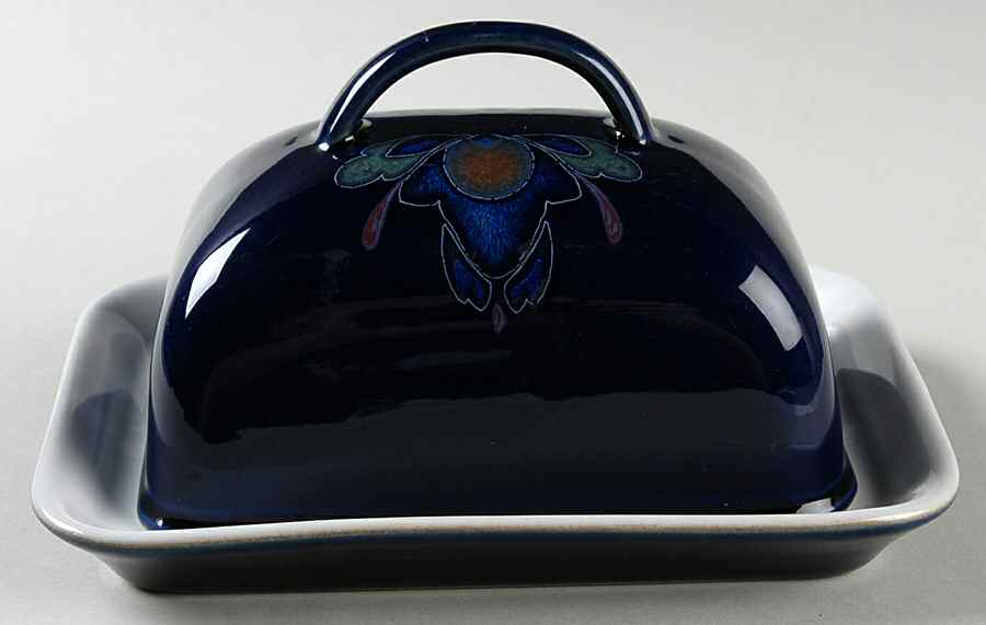 Baroque Rectangular Covered Butter by Denby-Langley-1