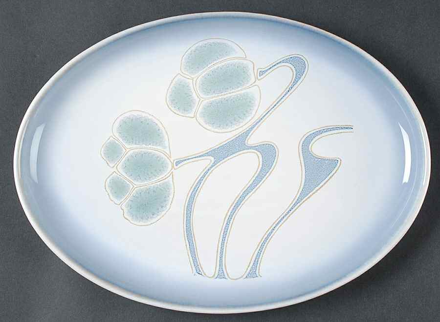 Biarritz 12" Oval Serving Platter by Denby-Langley-1