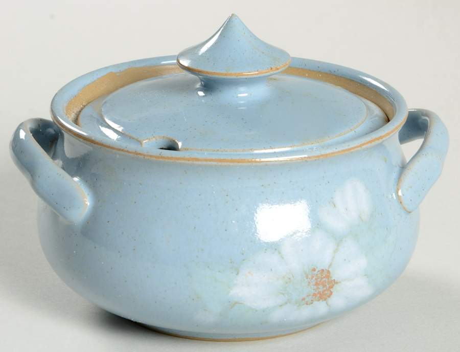 Blue Dawn Sugar Bowl & Lid by Denby-Langley-1
