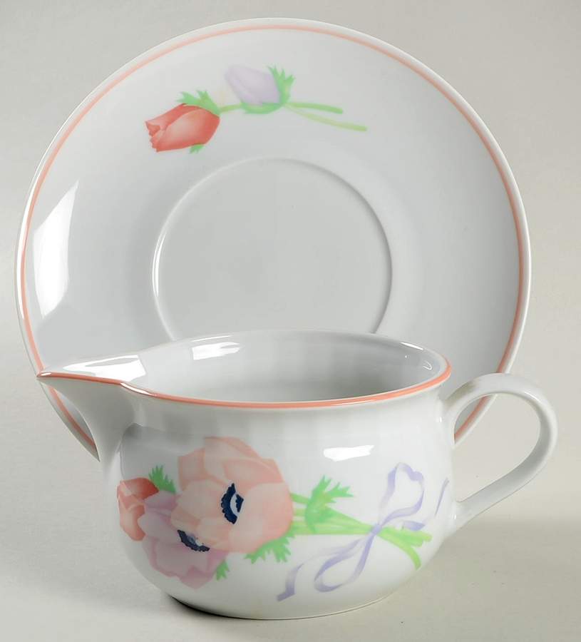 Bouquet Gravy Boat & Underplate by Denby-Langley-1