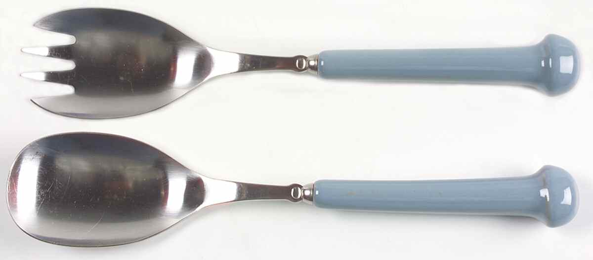 Regency-Pale Blue (Stainless) Solid Serving Set by Denby-1