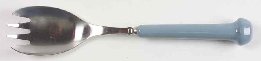 Regency-Pale Blue (Stainless) Solid Serving Fork by Denby-1