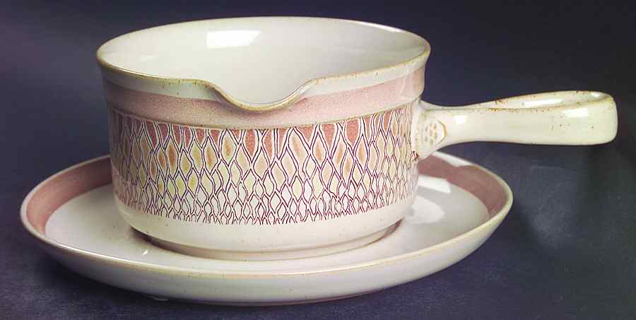 Chantilly Gravy Boat & Underplate by Denby-Langley-1