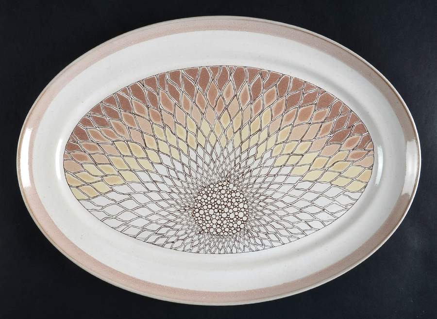 Chantilly 12" Oval Serving Platter by Denby-Langley-1