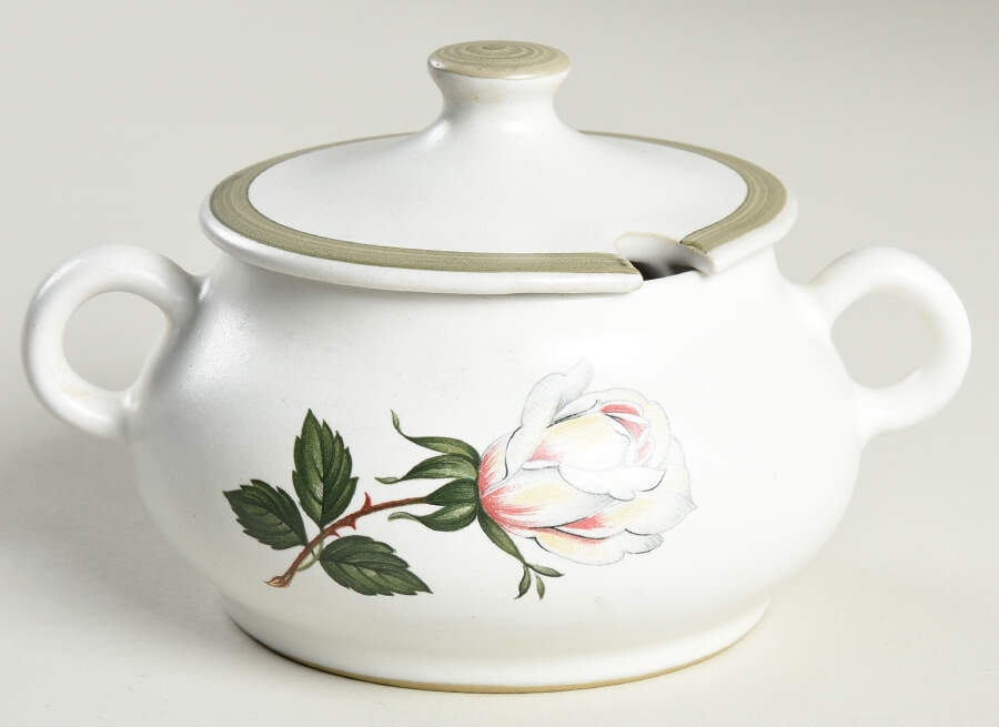 Charm Sugar Bowl & Lid by Denby-Langley-1