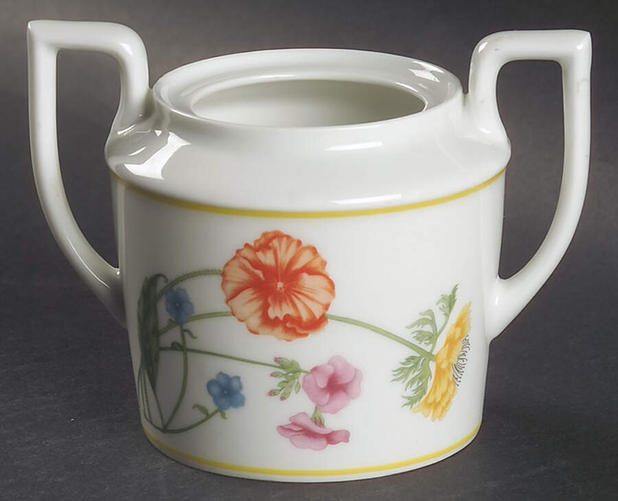 Country Blossom Sugar Bowl No Lid by Denby-Langley-1