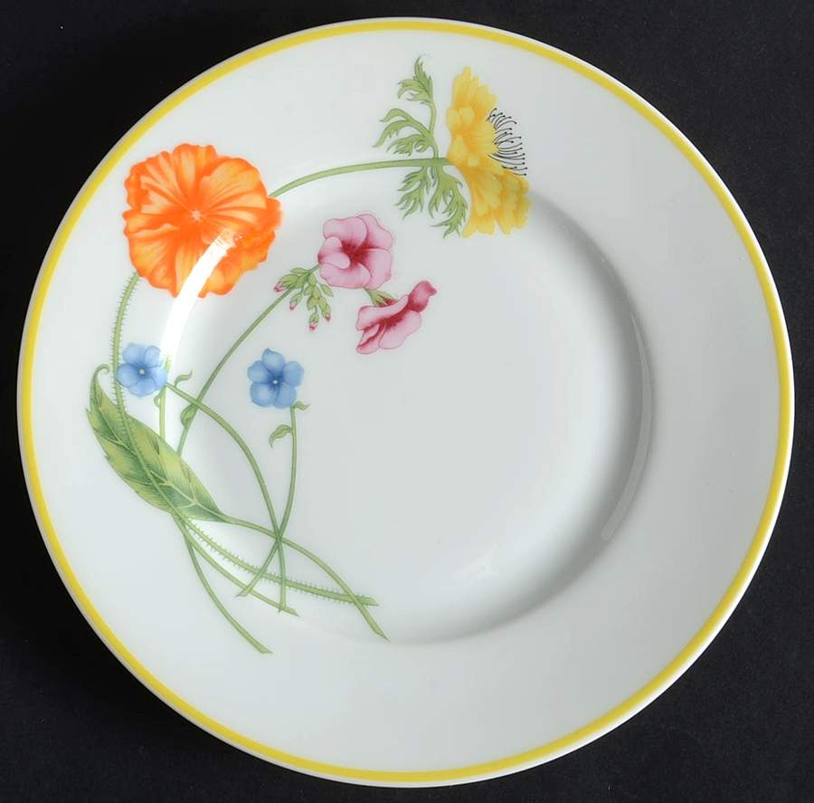 Country Blossom Bread & Butter Plate by Denby-Langley-1
