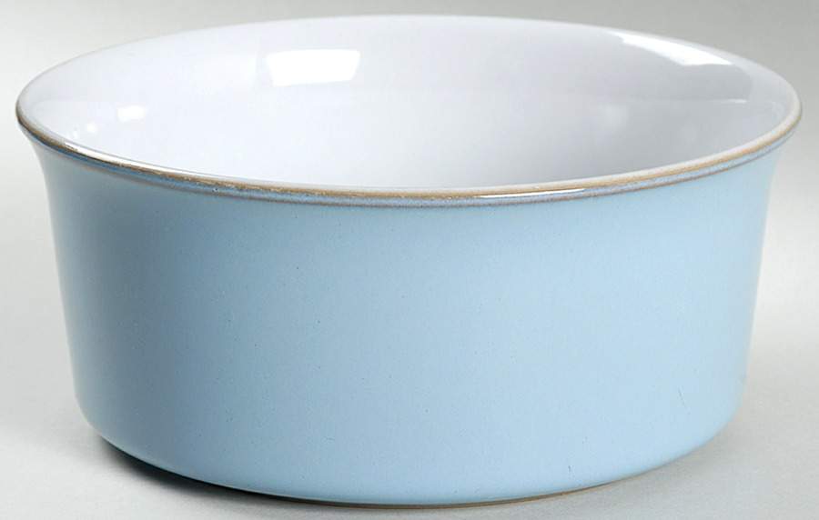 Colonial Blue 7" Souffle by Denby-Langley-1