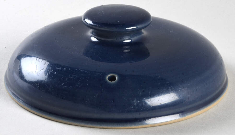 Cottage Blue Lid for 1 Qt Round Casserole by Denby-Langley-1