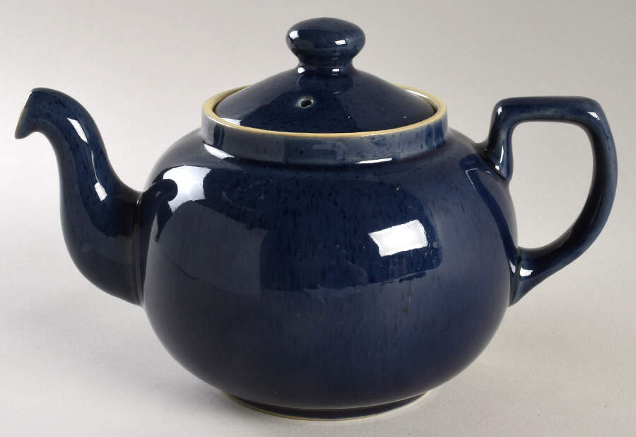 Cottage Blue Teapot & Lid by Denby-Langley-1