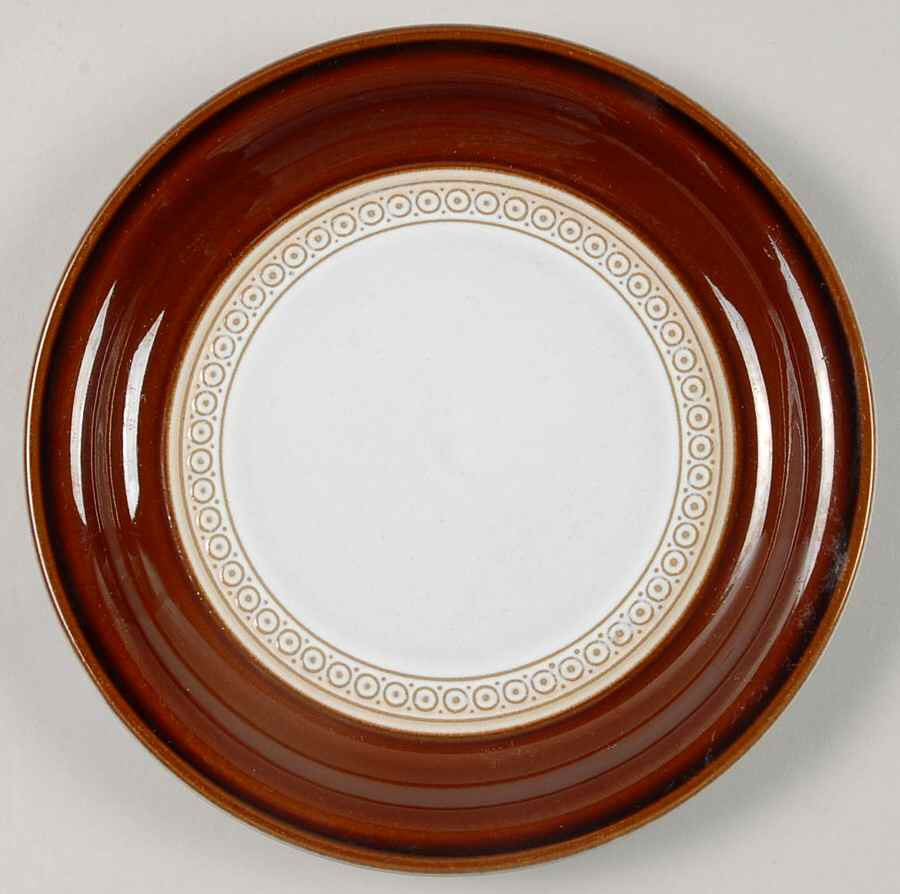 Cognac Bread & Butter Plate by Denby-Langley-1