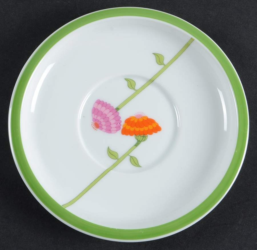 Contrariwise Saucer by Denby-Langley-1