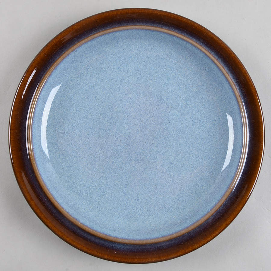 Corfu Blue and Rust Dinner Plate by Denby-Langley-1