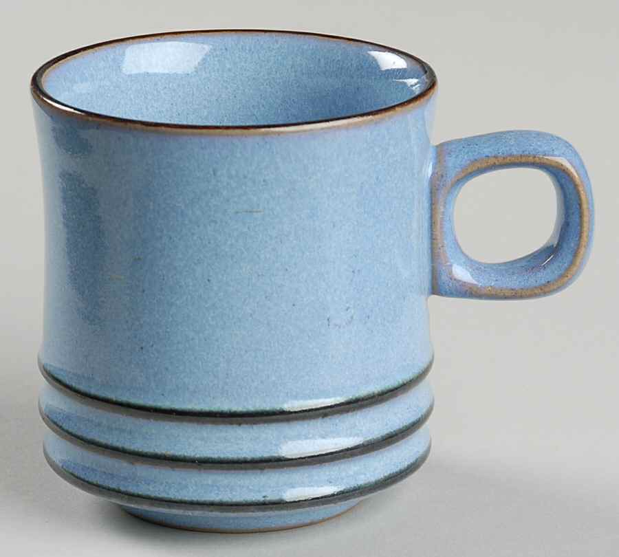 Corfu Blue and Rust Mug by Denby-Langley-1