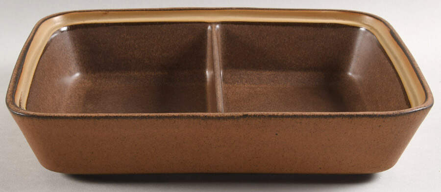 Cotswold Rectangular Covered Divided Vegetable No Lid by Denby-Langley-1