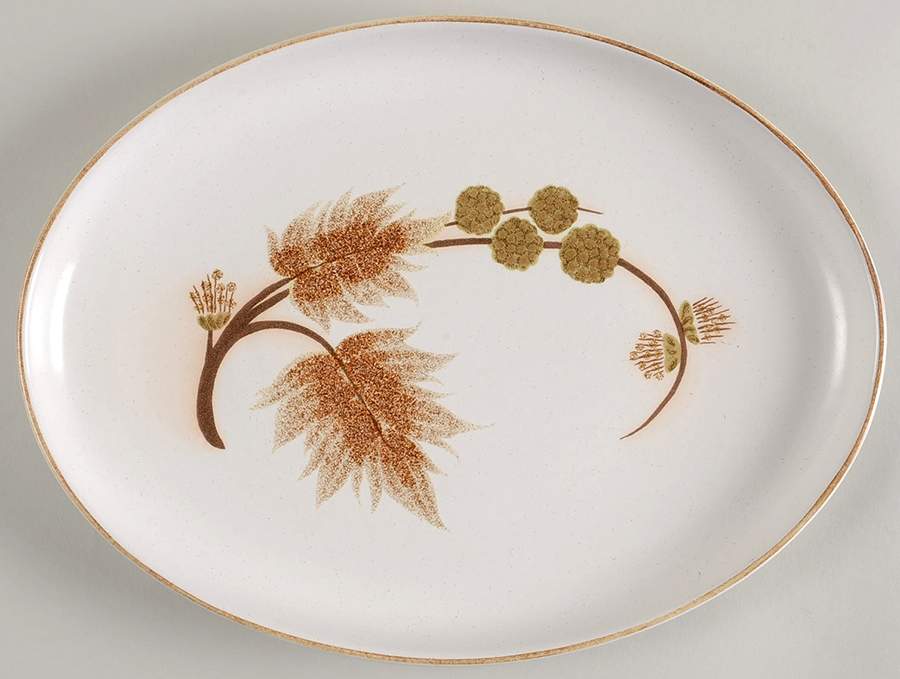 Cotswold 14" Oval Serving Platter by Denby-Langley-1