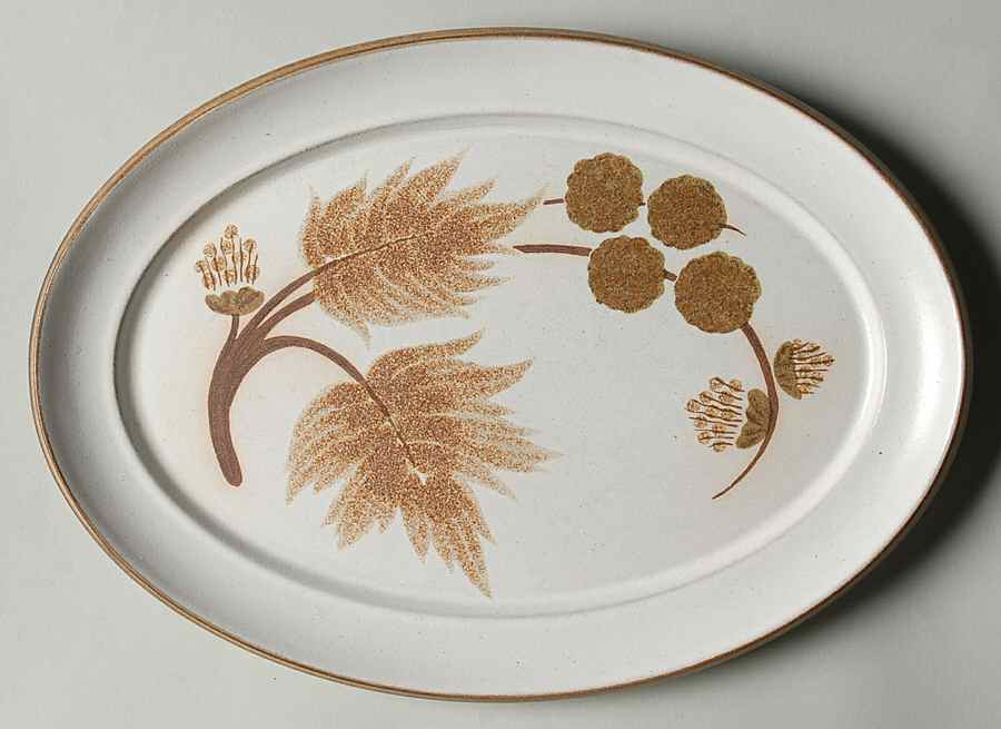 Cotswold 11" Oval Serving Platter by Denby-Langley-1