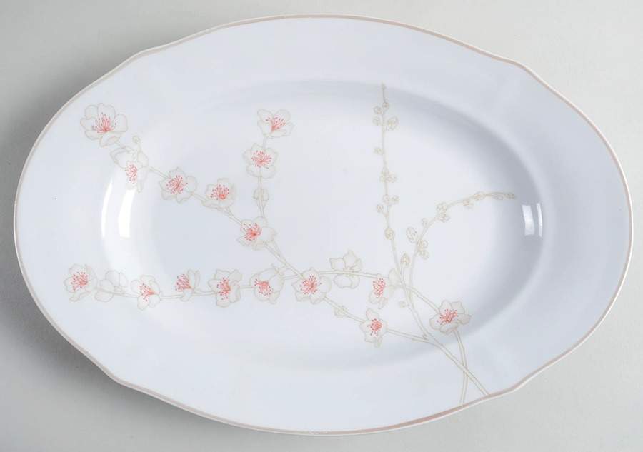 Curiosity 14" Oval Serving Platter by Denby-Langley-1