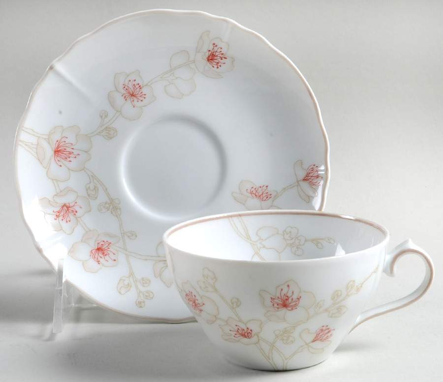Curiosity Flat Cup & Saucer Set by Denby-Langley-1