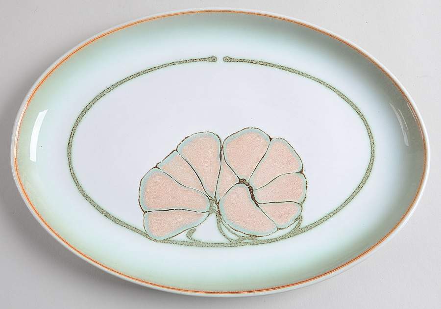 Deauville 12" Oval Serving Platter by Denby-Langley-1