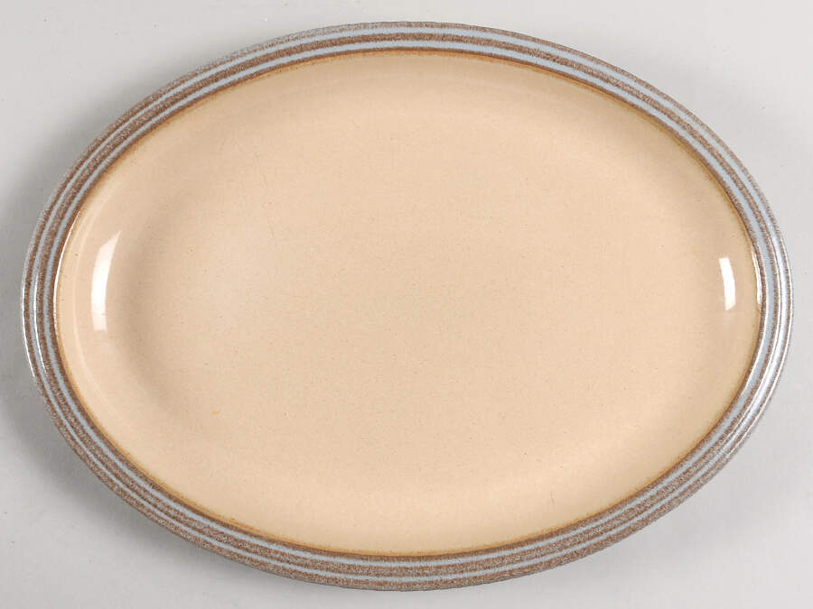 Dovedale 12" Oval Serving Platter by Denby-Langley-1