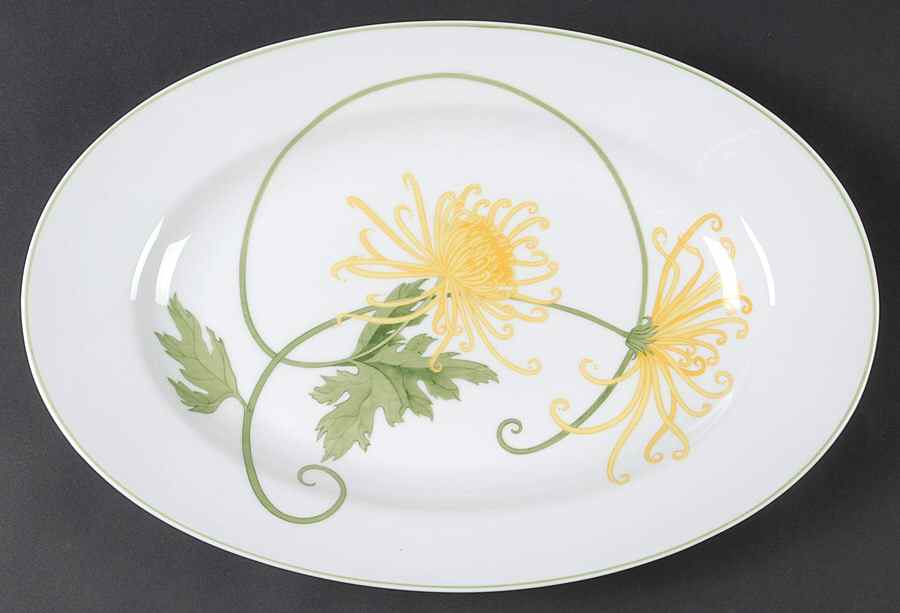 Dreaming 13" Oval Serving Platter by Denby-Langley-1