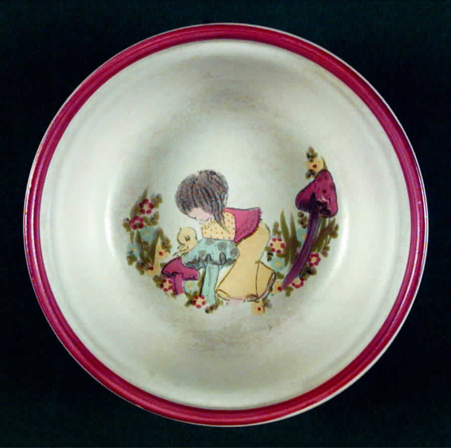 Dream Weavers (Pink) Child's Bowl by Denby-Langley-1