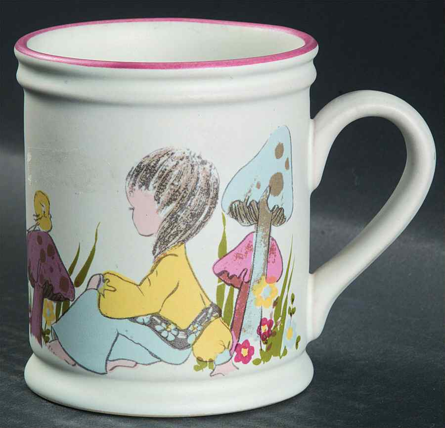 Dream Weavers (Pink) Child's Mug by Denby-Langley-1