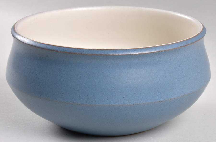Echo Blue 7" Round Vegetable Bowl by Denby-Langley-1