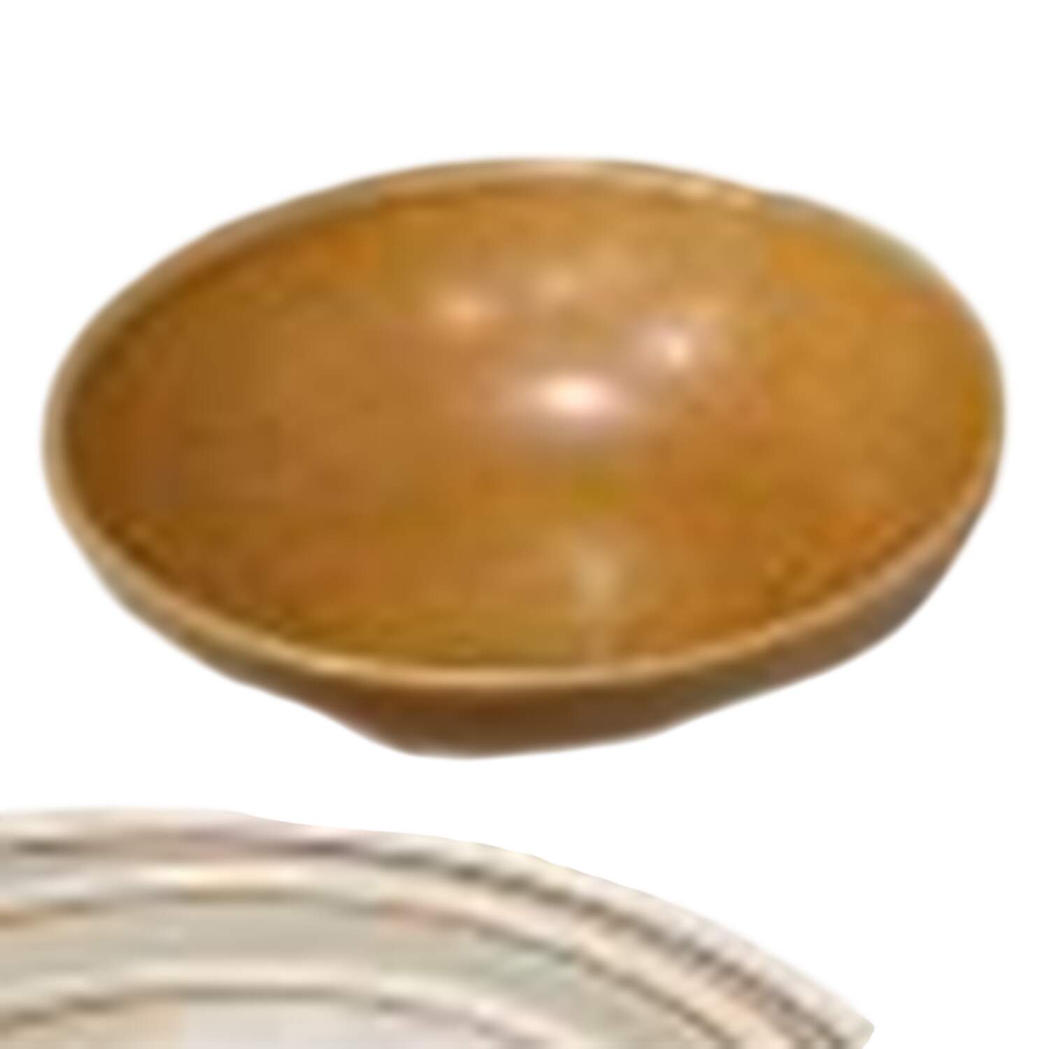 English Brown Fruit/Dessert (Sauce) Bowl by Denby-Langley-1