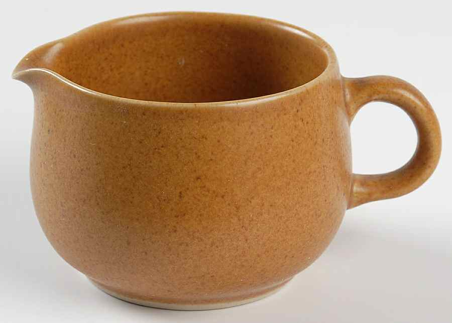 English Brown Creamer by Denby-Langley-1