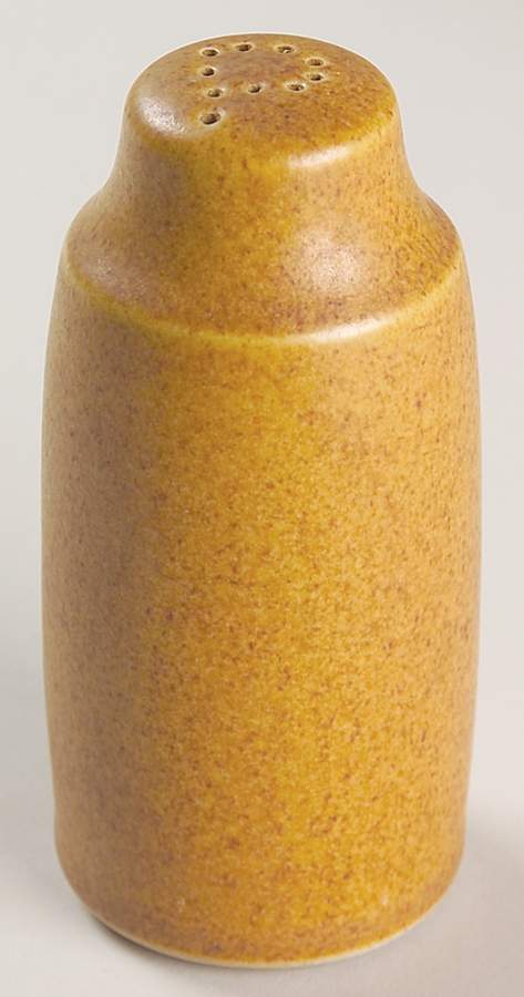 English Brown Pepper Shaker by Denby-Langley-1