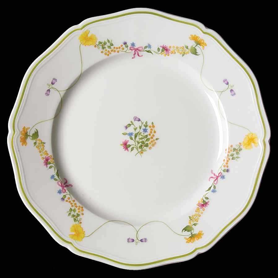 Garland Crown Luncheon Plate by Denby-Langley-1