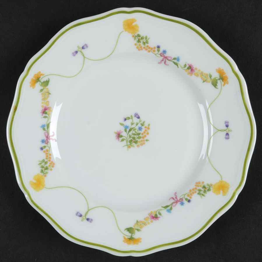 Garland Crown Bread & Butter Plate by Denby-Langley-1