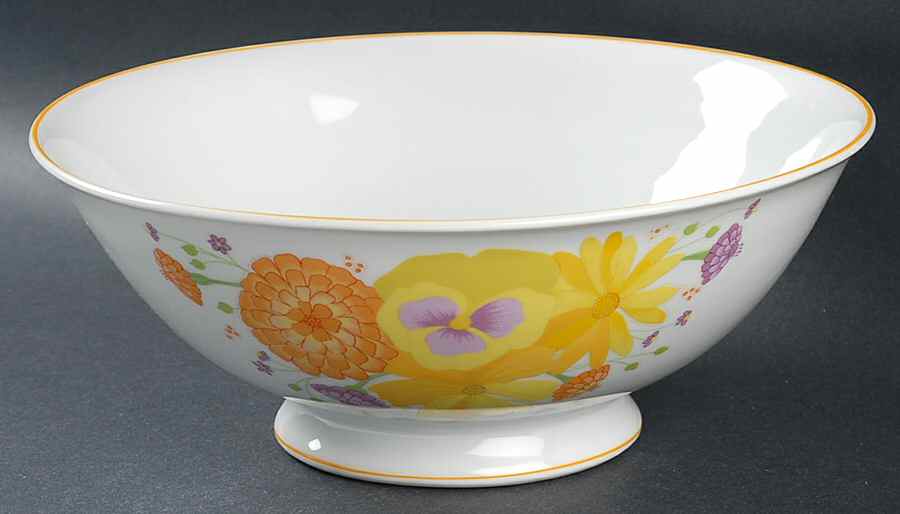 Golden Afternoon 9" Round Vegetable Bowl by Denby-Langley-1