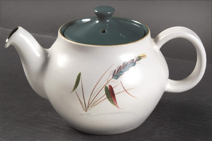 Greenwheat Mini Teapot & Lid by Denby-Langley-1