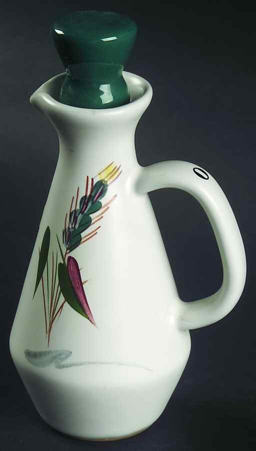 Greenwheat Oil Cruet and Stopper by Denby-Langley-1
