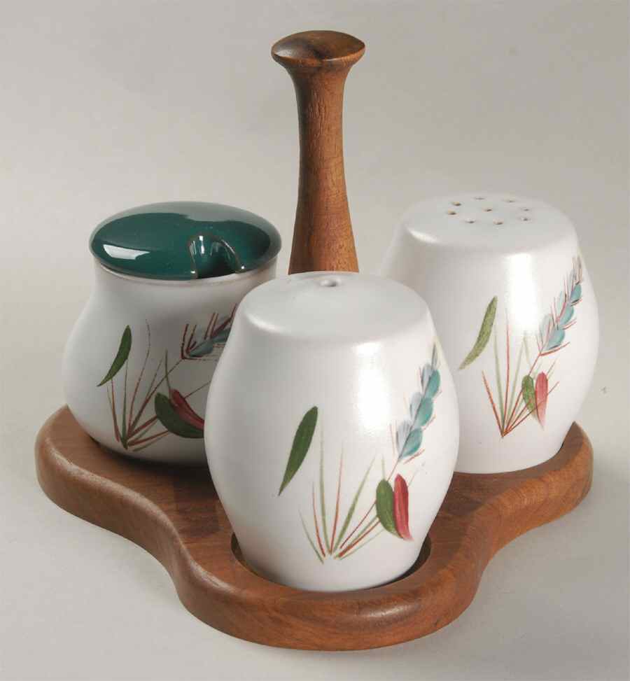 Greenwheat Condiment Set by Denby-Langley-1