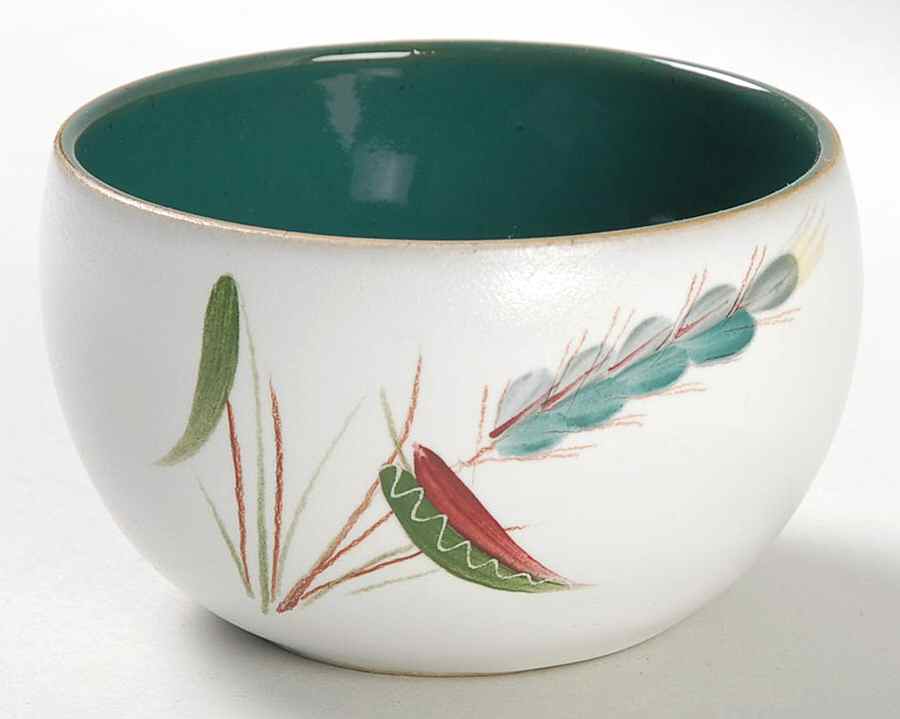 Greenwheat Open Sugar Bowl by Denby-Langley-1
