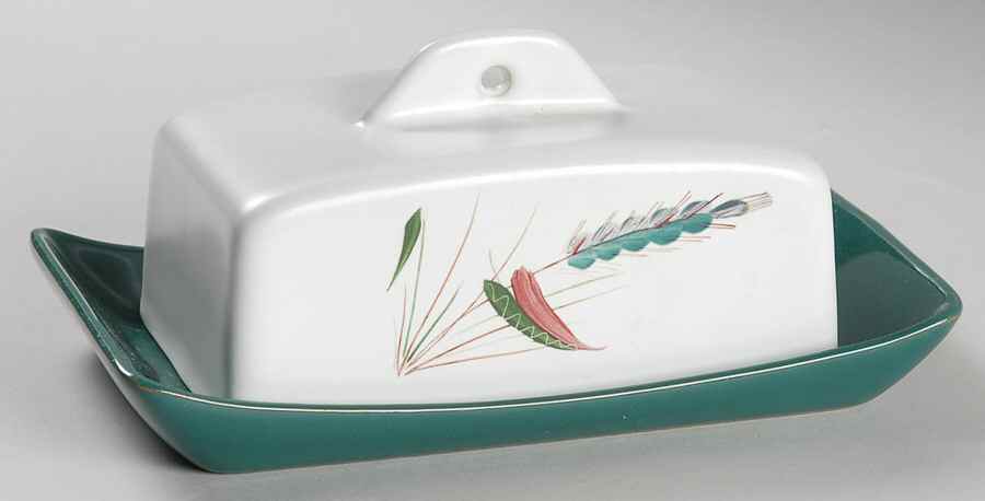 Greenwheat 1/4 Lb Covered Butter by Denby-Langley-1